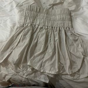 Free People The Way Home Shorts - Optic White